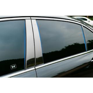 Molduras de Acero Inoxidable para Pilares de Puerta (6 uds) Honda Civic Sedan VIII 2006-2011 foto 1