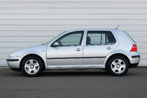 Volkswagen Golf 4 1997-2006 Molduras exteriores de ventanas acero inoxidable (4 uds) foto 1