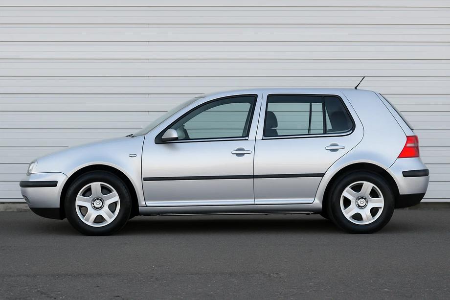 Volkswagen Golf 4 1997-2006 Molduras exteriores de ventanas acero inoxidable (4 uds) Image