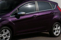 Ford Fiesta 2008-2017 Molduras de ventana acero inoxidable (8 uds) foto 3