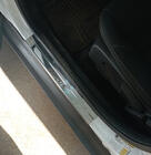 Ford Focus III 2011-2017 Protector de umbral de puerta de acero inoxidable Carmos V1 (4 uds.) foto 2