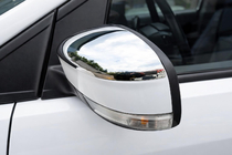 Ford Focus III 2011-2017 Cubiertas de Espejos (para EU, 2 uds., acero inoxidable) OmsaLine - Acero Inoxidable Italiano foto 1