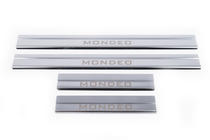 Ford Mondeo 2000-2007 Protecciones de umbral Carmos (4 uds, acero inoxidable) foto 2