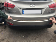 Hyundai IX-35 2010-2015 Moldura maletero acero inoxidable OmsaLine - Acero Inoxidable Italiano foto 3