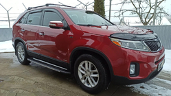 Kia Sorento II XM 2009-2014 Molduras de Ventanas (6 piezas, Acero Inoxidable) foto 6