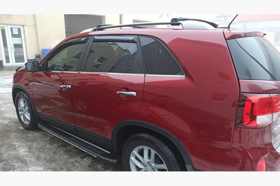 Kia Sorento II XM 2009-2014 Molduras de Ventanas (6 piezas, Acero Inoxidable) OmsaLine - Acero Inoxidable Italiano Foto 8