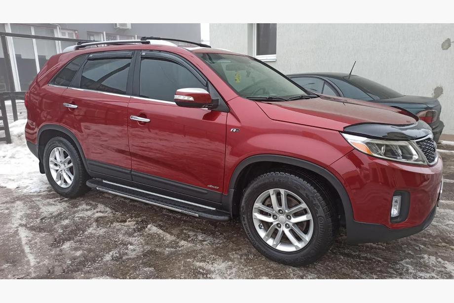 Kia Sorento II XM 2009-2014 Molduras de Ventanas (6 piezas, Acero Inoxidable) Image