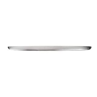 Moldura cromada sobre la matrícula (acero inoxidable) Mercedes ML W163 1997-2005 foto 4