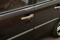 Mercedes C-class W202 1993-2001 Cubiertas Cromadas para Manijas de Puerta (4 uds, Acero Inoxidable) foto 1