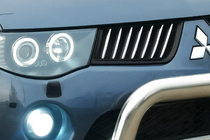 Mitsubishi L200 2006-2015 Cubiertas de Parrilla Cromadas (14 pzs, Acero Inoxidable) foto 1