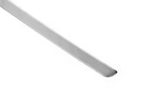Mitsubishi Lancer X 2008- Protector de borde de maletero acero inoxidable Carmos - Acero Inoxidable Turco foto 4
