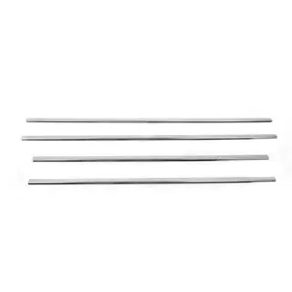Molduras de Ventanas Acero Inoxidable (4 uds) Mitsubishi Pajero Wagon IV 2006-2021 foto 3