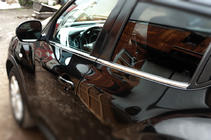 Nissan Juke 2010-2019 Molduras de ventanas acero inoxidable (4 uds) foto 1