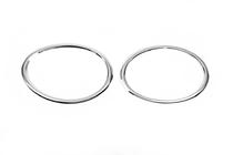 Nissan Juke 2010-2019 Cubiertas cromadas para faros delanteros (2 uds., acero inoxidable) foto 5