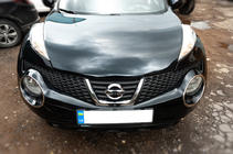 Nissan Juke 2010-2019 Cubiertas cromadas para faros delanteros (2 uds., acero inoxidable) foto 3