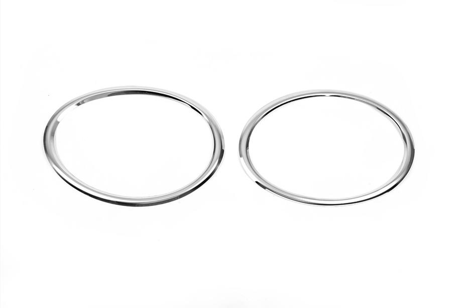 Nissan Juke 2010-2019 Cubiertas cromadas para faros delanteros (2 uds., acero inoxidable) 2014↗, OmsaLine - Acero Inoxidable Italiano Foto 5