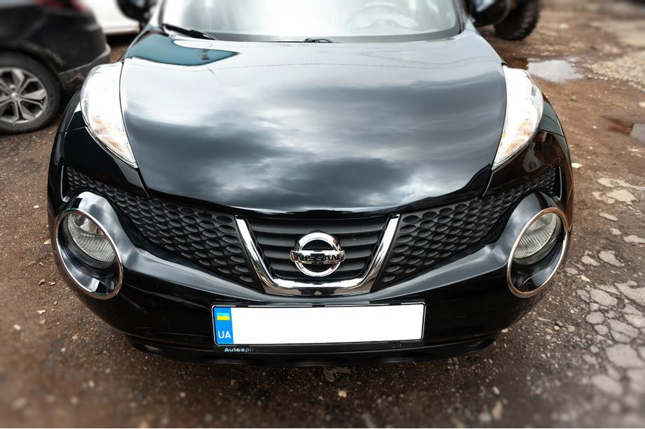 Nissan Juke 2010-2019 Cubiertas cromadas para faros delanteros (2 uds., acero inoxidable) 2014↗, OmsaLine - Acero Inoxidable Italiano Foto 3