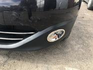 Nissan Qashqai 2010-2014 Tiras para parrilla inferior (2 uds., acero inoxidable) foto 5