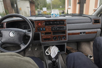 Volkswagen T4 Caravelle/Multivan 1990–2003 Cubiertas de tablero (1999-2003) Titanio foto 2