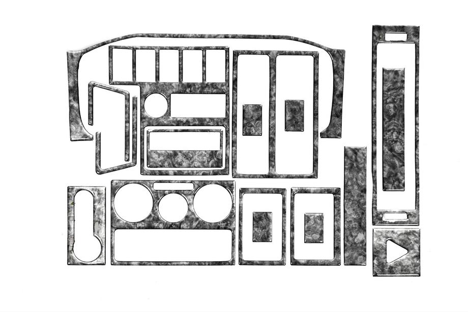 Volkswagen T4 Caravelle/Multivan 1990–2003 Cubiertas de tablero (1999-2003) Madera Foto 4
