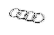 Audi Emblema (Calidad B) 255 mm x 85 mm (montaje) foto 2