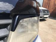 Mercedes Vito W638 1996-2003 Pestañas para faros (negras) Negro Brillante foto 5
