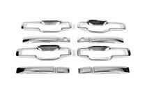 SsangYong Action 2005-2018 Cubiertas de Manijas de Puerta Cromadas con Borde (4 uds, plastico) foto 2