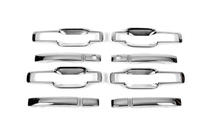 SsangYong Kyron 2005-2014 Cubiertas de Manijas de Puerta Cromadas con Borde (4 uds, plastico) foto 3