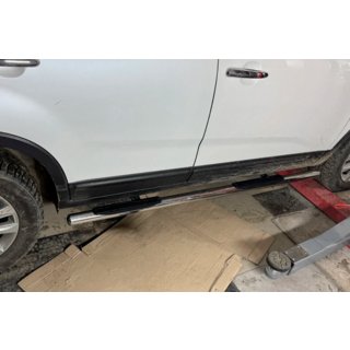 Tubos Laterales (2 uds., Acero Inoxidable) Kia Sorento II XM 2009-2014 foto 1