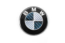 BMW Emblema de carbono, Turquia (74mm) foto 1