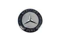 Mercedes ML W163 1997-2005 Emblema de capó Mercedes (Soporte) foto 1