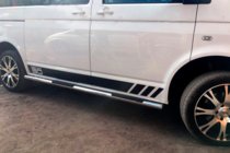 Volkswagen T5 2010-2015 Barras Laterales (2 uds., Acero Inoxidable) foto 8