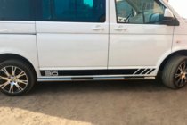 Volkswagen T5 2010-2015 Barras Laterales (2 uds., Acero Inoxidable) foto 10