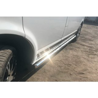 Barras Laterales (2 uds., Acero Inoxidable) Volkswagen T5 Caravelle 2004-2010 foto 3
