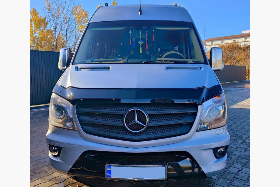 Mercedes Sprinter W906 2006–2018 Deflector de capó 2013+ (V1, EuroCap) Foto 11