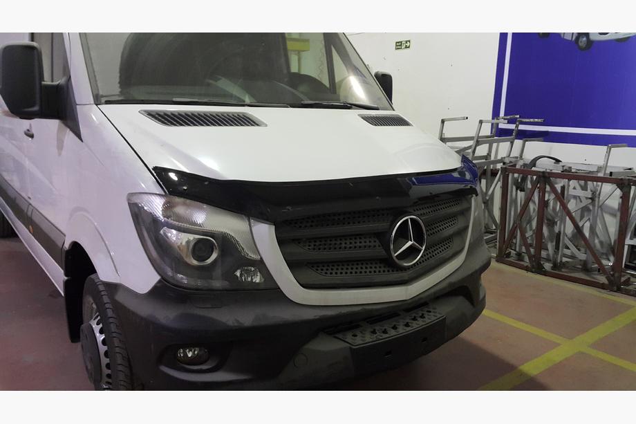 Mercedes Sprinter W906 2006–2018 Deflector de capó 2013+ (V1, EuroCap) Foto 10