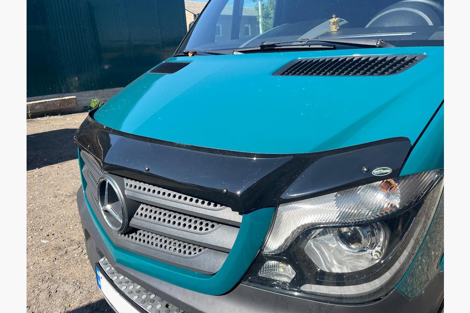 Mercedes Sprinter W906 2006–2018 Deflector de capó 2013+ (V1, EuroCap) Foto 6