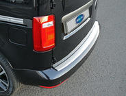 Volkswagen Caddy 2015-2020 Protector de Parachoques Trasero OmsaLine Acero Inoxidable foto 2