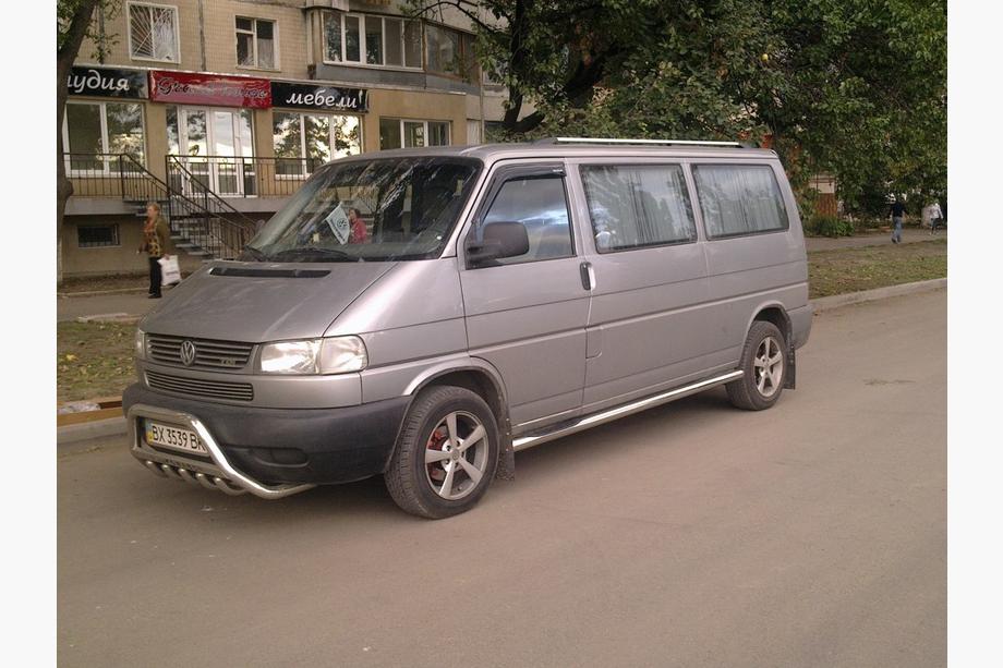 Volkswagen T4 Caravelle/Multivan 1990–2003 Tubos Laterales (2 uds., Acero Inoxidable) Foto 2