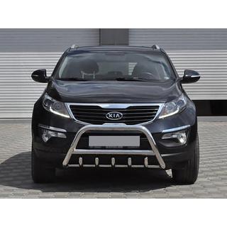 Defensa Delantera WT003 (Acero Inoxidable) Kia Sportage 2010-2015 foto 4