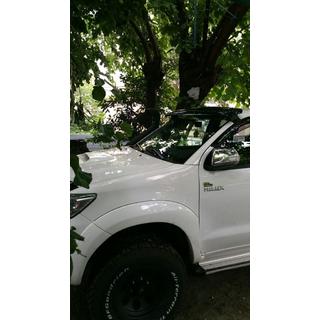 Visera Parabrisas (con Soportes) Toyota Hilux 2006-2015 foto 4