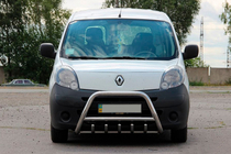 Renault Kangoo 2008–2020 Defensa Delantera WT003/004 (Acero Inoxidable) sin inscripción, 51 mm foto 6