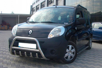 Renault Kangoo 2008–2020 Defensa Delantera WT003/004 (Acero Inoxidable) sin inscripción, 51 mm foto 9