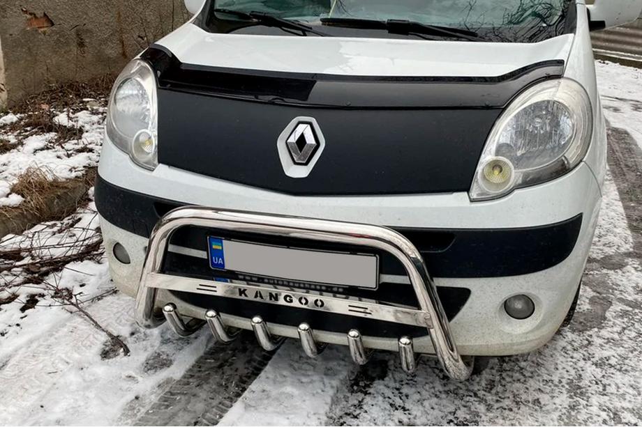 Renault Kangoo 2008–2020 Defensa Delantera WT003/004 (Acero Inoxidable) sin inscripción, 51 mm Image