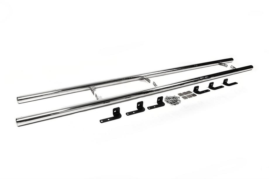 Renault Kangoo 2008–2020 Barras Laterales BB002 (2 uds., Acero Inoxidable) 70 mm, batalla corta Foto 6