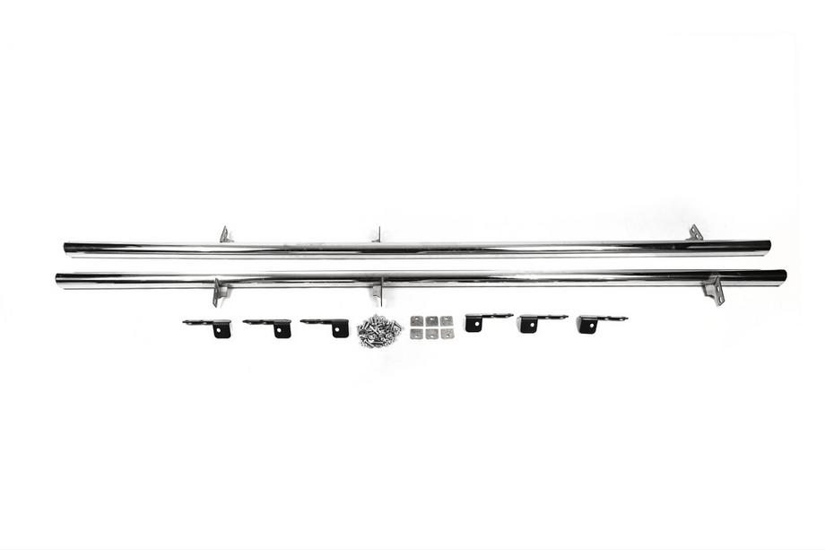 Renault Kangoo 2008–2020 Barras Laterales BB002 (2 uds., Acero Inoxidable) 70 mm, batalla corta Foto 7