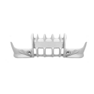 Aplique colmillos parachoques delantero (imprimado para pintar) Fiat Doblo I 2001-2005 foto 4