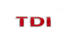 Volkswagen Crafter 2006-2016 Emblema TDI (letra recta) foto 2