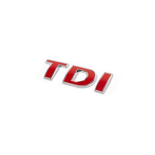 Emblema TDI (letra recta) foto 4