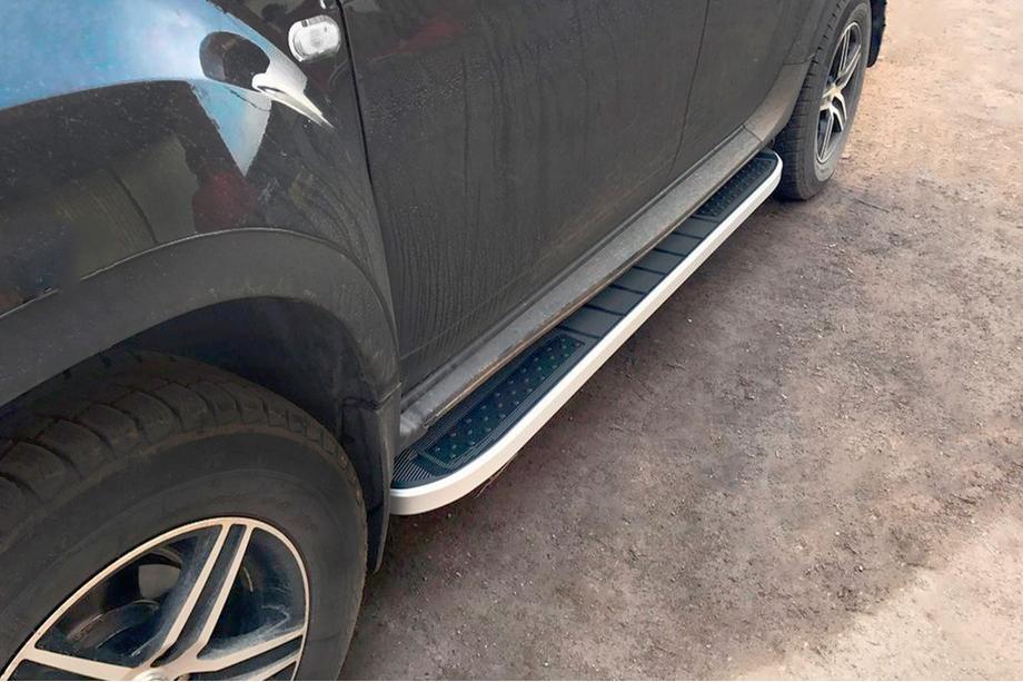 Renault Duster 2008–2017 Estribos Laterales Tayga V2 (2 uds., Aluminio) Image